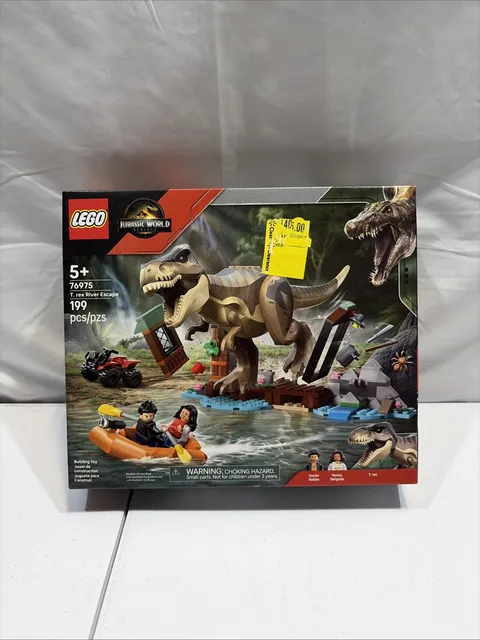 LEGO® Jurassic World T. rex River Escape 76975 Sealed New NIB
