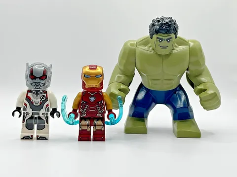 LEGO Avengers Endgame Marvel Minifigure Lot of 3: Hulk, Ant-Man, Iron Man