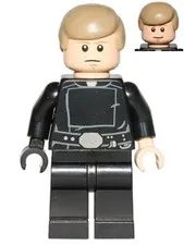LEGO® Minifigure Star Wars sw0635 Luke Skywalker Jedi Master Dark Tan Smooth Hai