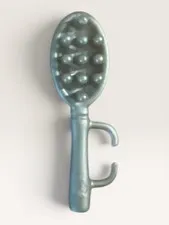 SuperStar Barbie Vintage SILVER Brush LOL OMG Clone Bratz Fashion Hairbrush