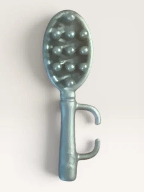 SuperStar Barbie Vintage SILVER Brush LOL OMG Clone Bratz Fashion Hairbrush