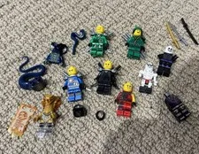 LEGO Ninjago Mixed Minifigures Lot Kai, Lloyd, Cole Skales