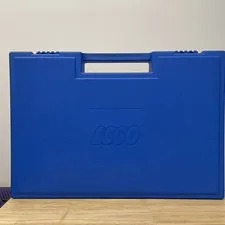 LEGO Folding Locking Carry Case - 1985 - Vintage LEGO Pieces Included