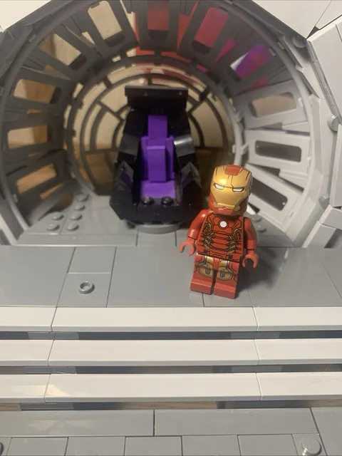 Lego Minifigure Iron Man Mark 43 MK43 76038 76032 Avengers Marvel Hero sh167