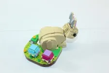 Vintage Lego Easter Bunny Loose Built Bunny Eggs Small Garden Pieces Parts