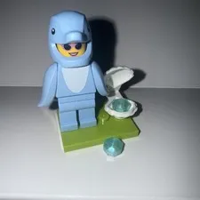 LEGO  Dolphin Costume Minifigure Series 28