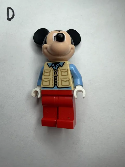 NEW LEGO Camping MICKEY MOUSE MINIFIG MINIFIG 10777 disney trip