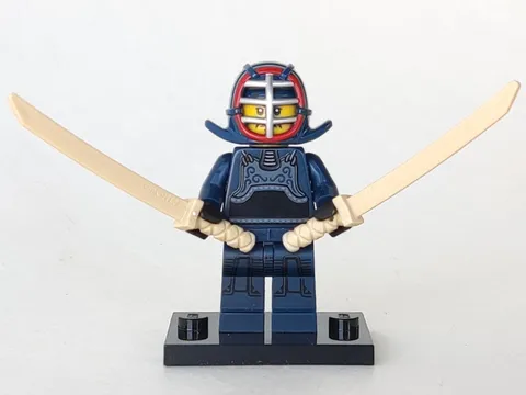 LEGO (71011) CMF Series 15 Kendo Fighter Minifigure col15-12 Complete New Sword