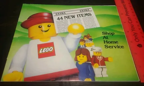 ⭐Lego Shop At Home Service 1988 Magazine Catalog⭐