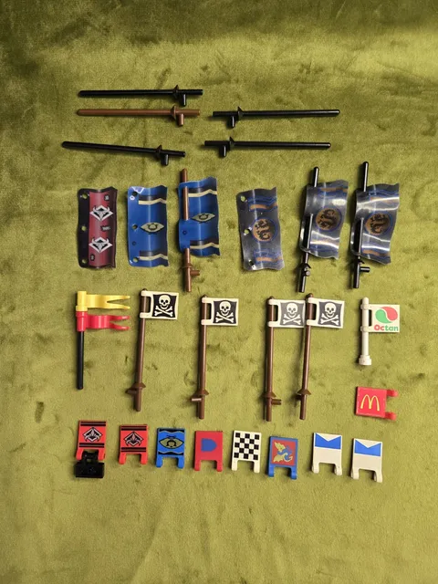 Lego Flags Vintage Authentic