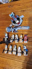 LEGO Star Wars Clone Trooper Minifigure Lot, Arc Trooper Fives, 75036, Fox, Cody