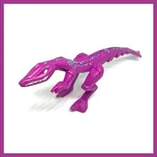 Vintage LEGO Magenta Dinosaur Mutant Lizard Dino Attack Minifigure 2005