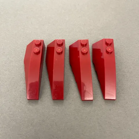 Lego 41474 Red Replacement Parts Pieces Lot of 4