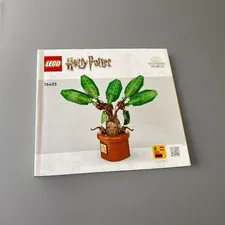 LEGO Harry Potter Mandrake 76433  Instruction Manual Only