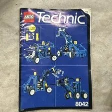 1993 LEGO Technic-- Instruction Manual Only - 8042