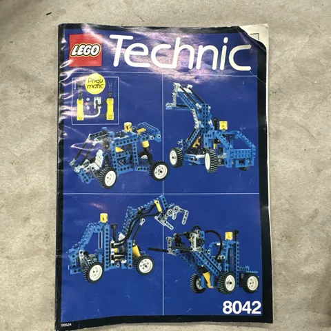 1993 LEGO Technic-- Instruction Manual Only - 8042