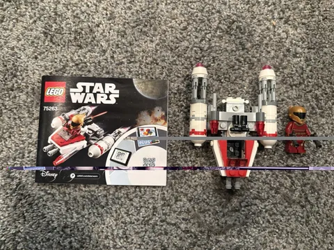 LEGO Star Wars: Resistance Y-Wing Microfighter (75263) 100% Complete w/ Manual
