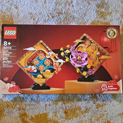 LEGO 80110 Lunar New Year Display Chinese Festivals 872pc Build Together