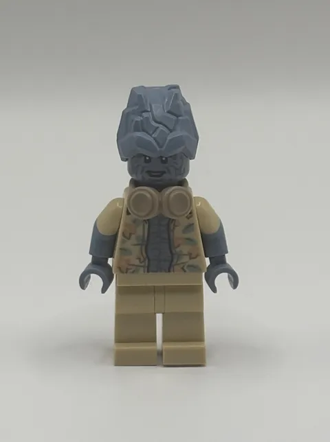 Lego Minifigure Korg sh0752 Super Heroes**VERY GOOD MODERATELY PLAYED WITH