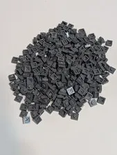 LEGO Replacement 3024 Parts (370pcs) Plate 1 x 1 - Dark Grey