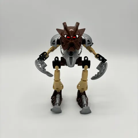 LEGO BIONICLE: Toa Pohatu Nuva (8568) - Complete No Box or Instructions