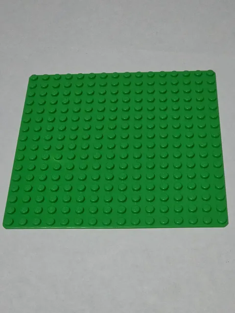 LEGO Bright Green Baseplate Thin 16 x 16 ● # 3867 6098 57916 Plate 16x16