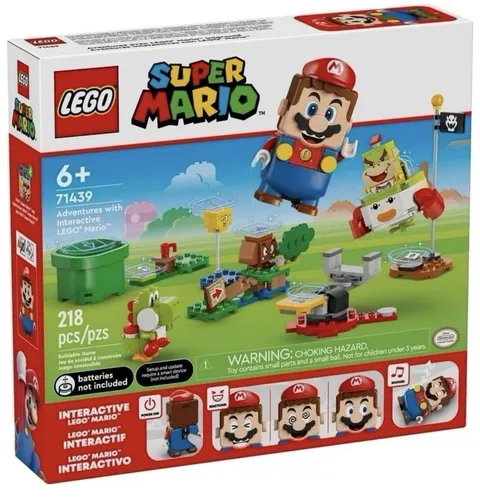 LEGO'S Super Mario 71439 Adventures Interactive LEGO Mario 218 pcs Age