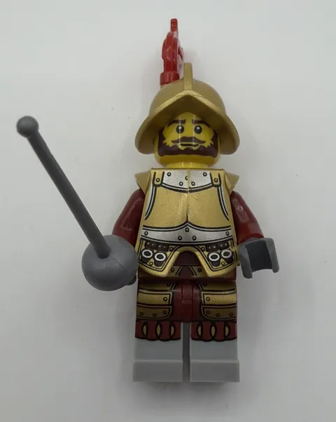 Lego Series 8 CMF Conquistador, Complete with Imperfect Armor