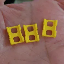 LEGO Yellow Plastic Bricks & Blocks Building Pieces Parts Bulk Lot of 3 (3pc)