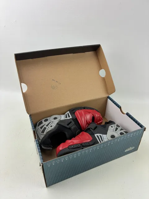 2002 LEGO Bionicle Nike Shoes W/ Red Mask NEW In Box Size 2y