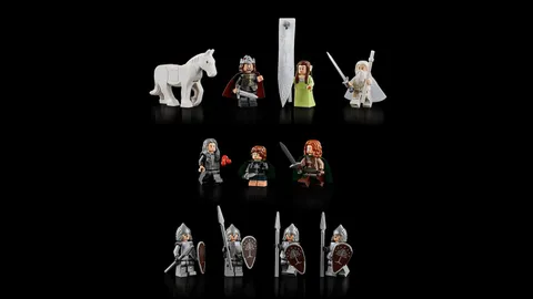 LEGO Lord of the Rings 11377  All Minifigures From Minas Tirith Complete Set