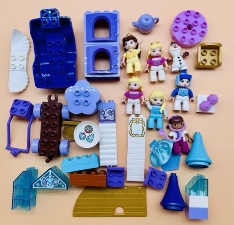 Lego Duplo Disney Parts And Pieces Lot Princess Elsa Aurora Belle McStuffins