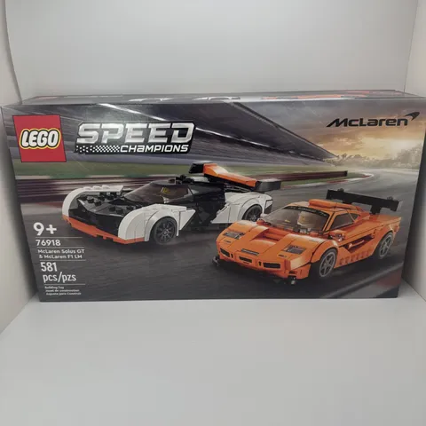LEGO SPEED CHAMPIONS: Mclaren Solus Gt & Mclaren F1 LM 76918 *BRAND NEW*