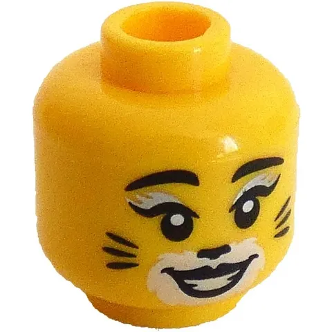 LEGO Cat Costume Girl Minifigure Head  inv.617