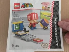 LEGO Super Mario Mario Kart 30702 Toad (Pit Crew) – New Sealed Polybag