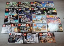 Lego Star Wars Instruction Manuals Only Mixed Lot of 19 As Shown