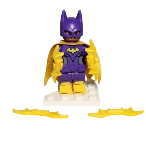 Lego Batman Movie Batgirl Minifigure With Batarang Pre-owned