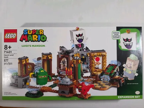 Lego Super Mario 71401 LUIGI’S MANSION HAUNT AND SEEK sealed NEW Expansion Set 