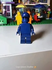 Lego Dark Blue Monochrome Minifigure