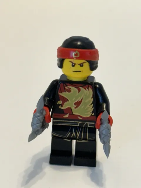 LEGO Ninjago Minifigure Kai Spinjitzu Masters Missing Neck Scarf