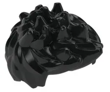 Lego New Avengers TONY STARK MINIFIG HAIR Black Spiked Wig Part 98385 D17