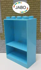 (RB) LEGO Duplo Closet Shelf Light Blue House Farm Ponnyhof Police Fire Engine