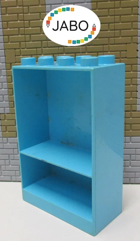 (RB) LEGO Duplo Closet Shelf Light Blue House Farm Ponnyhof Police Fire Engine