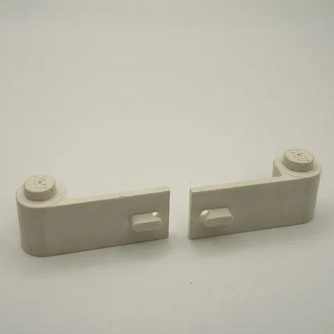 LEGO Pair of WHITE 1x3x1 Car Vehicle Doors Left & Right 3811 & 3822