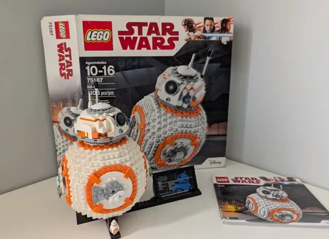 Star Wars LEGO BB-8 Droid Set w/Minifigure Complete w/ Box, Instructions
