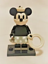 LEGO 71024 Vintage Minnie Mouse Minifigure Disney Series 2 from Steamboat Willie
