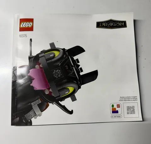 10375 Lego Toothless Instruction Book