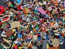 LEGO 17.6 lbs Pounds Parts Pieces Building Blocks Mini Figs Clean Bulk Lot