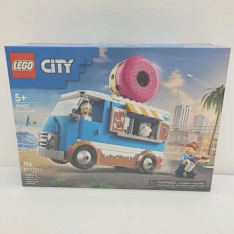 LEGO CITY: Donut Truck 60452 196 Pieces 