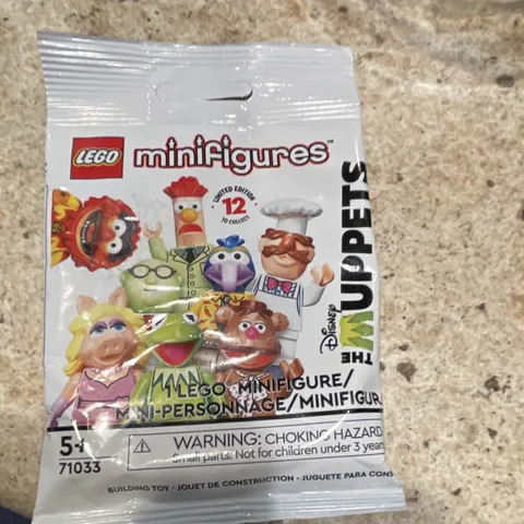 LEGO Fozzie Bear Minifigure The Muppets Series 71033 Foil Pack